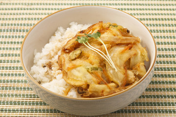 かき揚げ丼