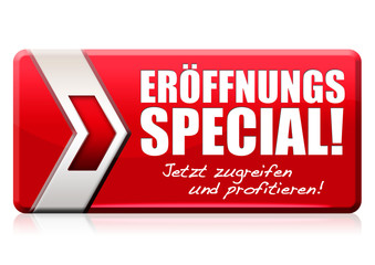 Eröffnungs-Special! Button, Icon
