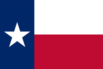 Flag of Texas - obrazy, fototapety, plakaty