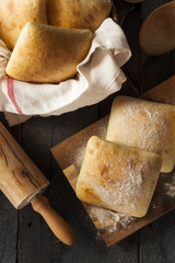 Fresh Homemade Ciabatta Buns