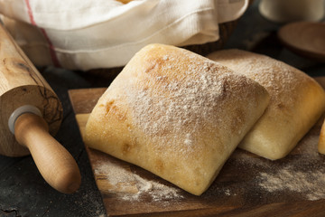 Fresh Homemade Ciabatta Buns