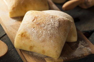 Fresh Homemade Ciabatta Buns