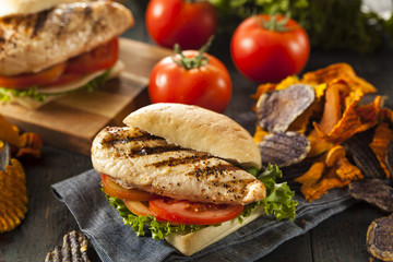 Healthy Grilled Chicken Sandwich