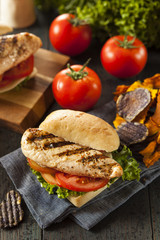 Healthy Grilled Chicken Sandwich