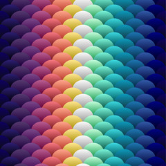 Rainbow blobs seamless vector