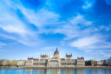 Obraz premium building of Parliament in Budapest, Hungary