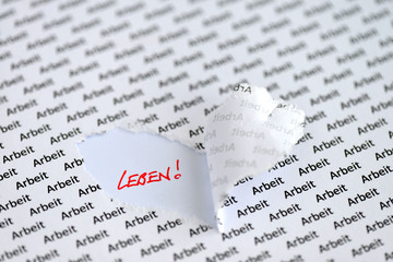 Arbeit, Leben, Erholung, work-life-balance, Symbol, Auszeit