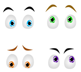 cartoon eyes