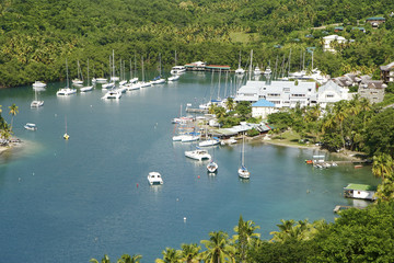 Saint Lucia Marigot Bay Caribbean 13
