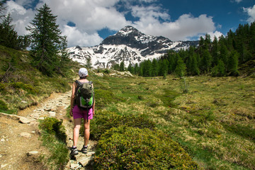 trekking in alta montagna