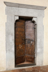 old door in tuscany