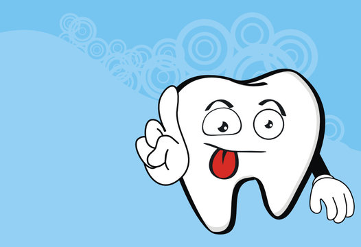 molar dental cartoon wallpaper0