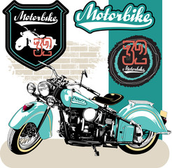 Fototapeta premium Motorbike