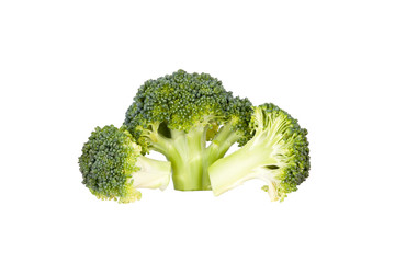 Broccoli isolated on white background