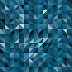 Blue modern geometrical abstract background
