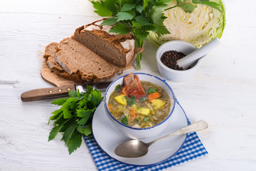 cabbage stew with meat