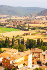 Fototapeta na wymiar Rural view in outskirts of Cardona