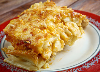 Pastitsio -  a Greek and Mediterranean baked pasta
