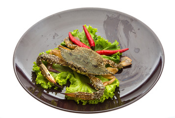 Raw crab