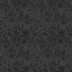 Black seamless rotated star pattern background