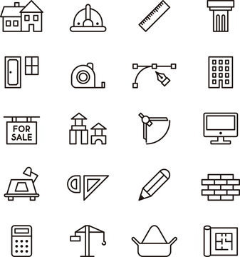 Architecture & Construction icons