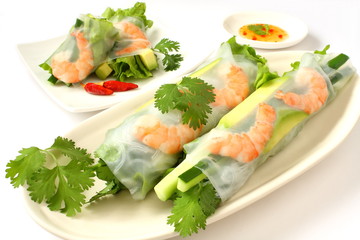生春巻き　エスニック料理