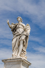 Angel statue, Castel Sant'Angelo, Rome, Italy