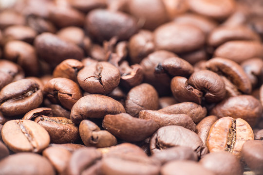 Natural coffee background