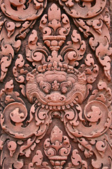 Wunderschönes Relief, Tempelwand Ankor Wat, Kambodscha