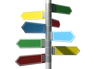 Random Blank Direction Sign Collection