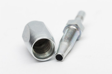 tip on the white background