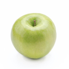 Green apple isolated on white background