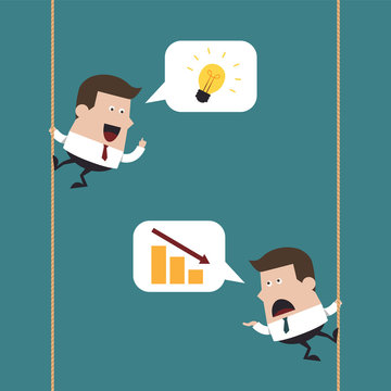 Businessmen talking, Business idea