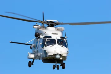 Fotobehang Dan marine helikopter © VanderWolf Images