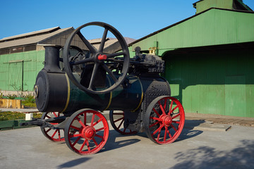Fototapeta na wymiar Steam Engine in Antofagasta, Chile