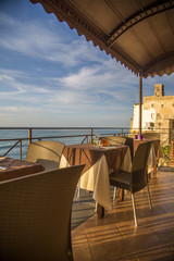 Restaurant at Cefalu, Sicily