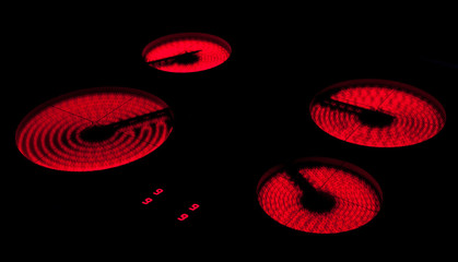 Modern induction hob