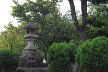 Fototapeta premium 石燈籠