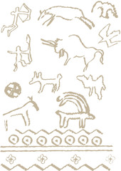 rock paintings