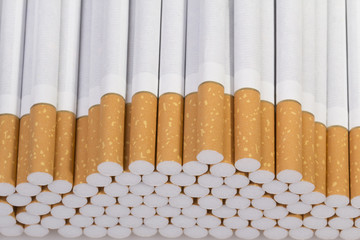 stack of cigarettes