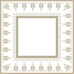 Retro victorian frame