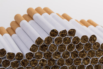 stack of cigarettes