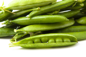 fresh green peas