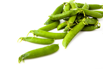 fresh green peas