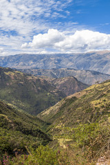 Fototapeta premium andean valley Cuzco Peru