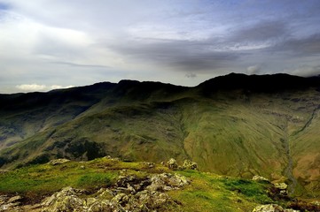 The Band upto the Crinkles and Bowfell