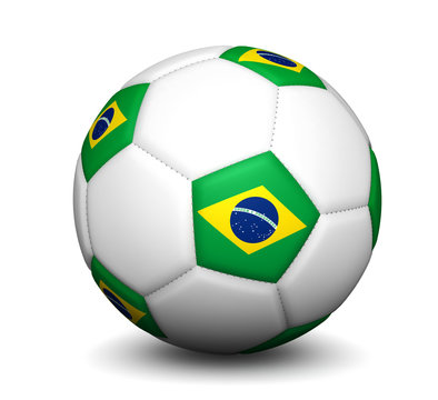 Brazil Football Soccer Ball