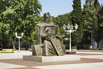 Monument  to King Tomislav in Caplina. Bosnia and Herzegovina