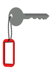 kırmızı anahtarlık