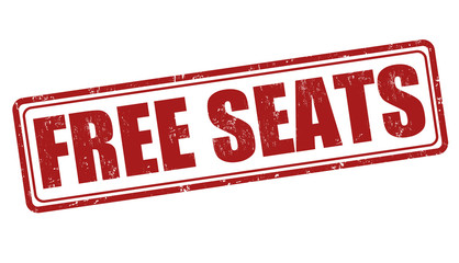 Free seats stamp